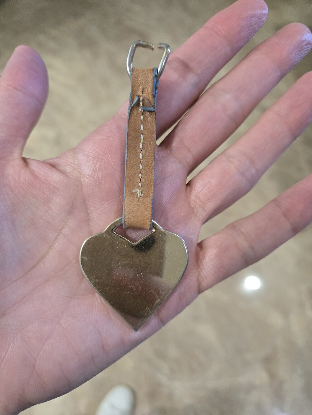 Y2K Vintage Dooney & Bourke Pink Heart Purse Charm - Picture 4 of 7